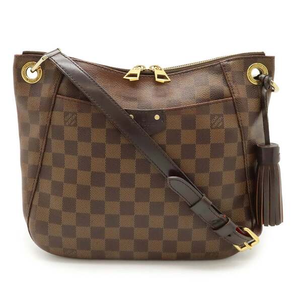 LOUIS VUITTON Damier South Bank Shoulder Bag with Tassel Charm N42230 - Picture 2 of 10